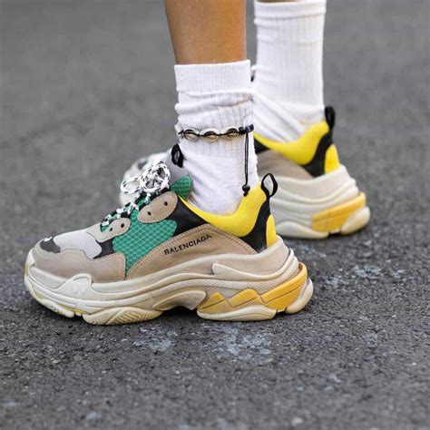 real balenciaga triple s sneakers